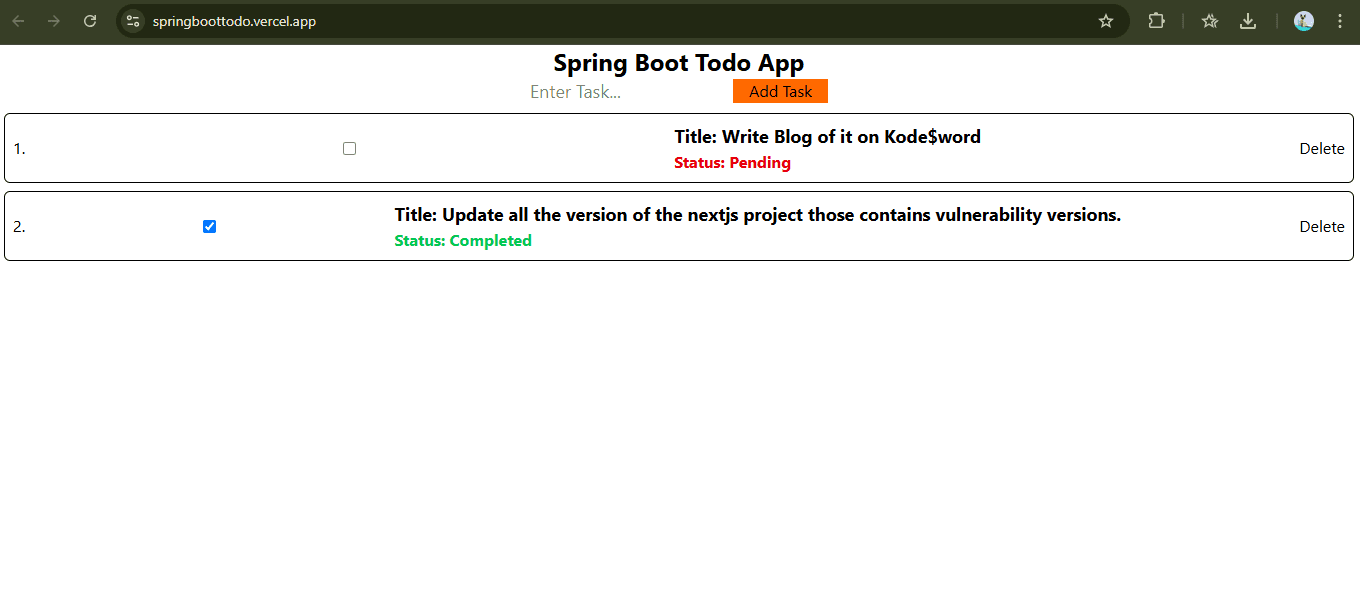 🚀 My First Spring Boot Backend